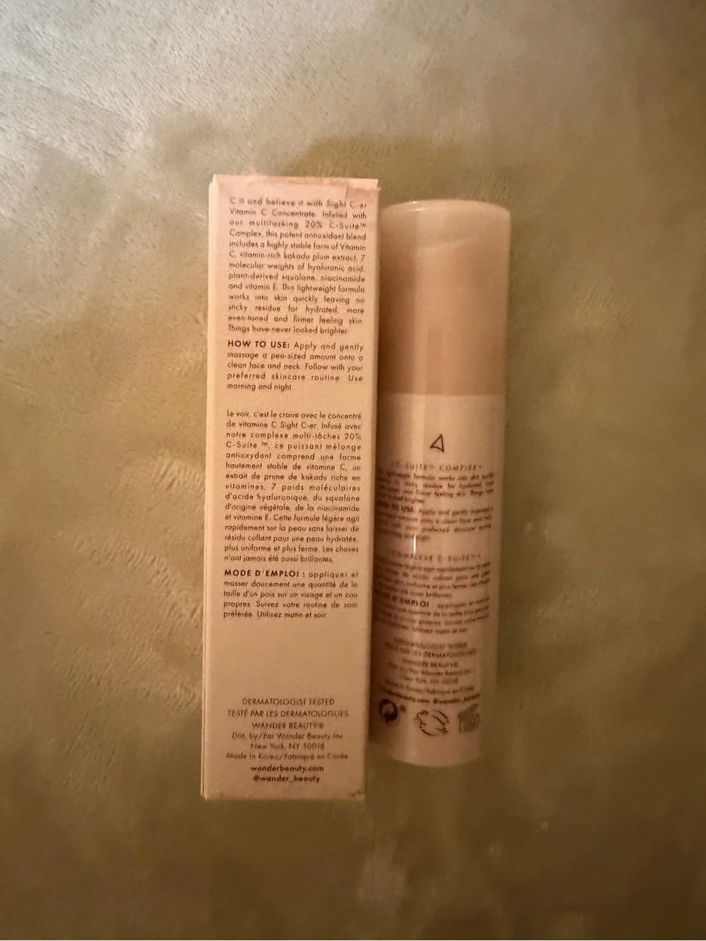 Wander Beauty Sight C-Er Vitamin C Concentrate – 30 mL / 1.01 Fl. Oz.